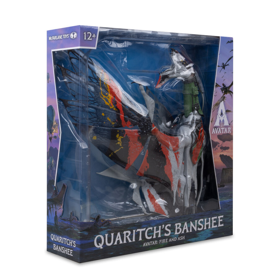 figura banshee di quaritch avatar fuoco e cenere