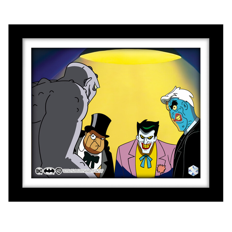 quasi preso 1101 scena cel art di batman animation