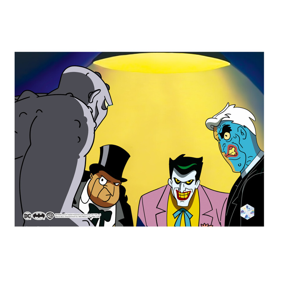 quasi preso 1101 scena cel art di batman animation