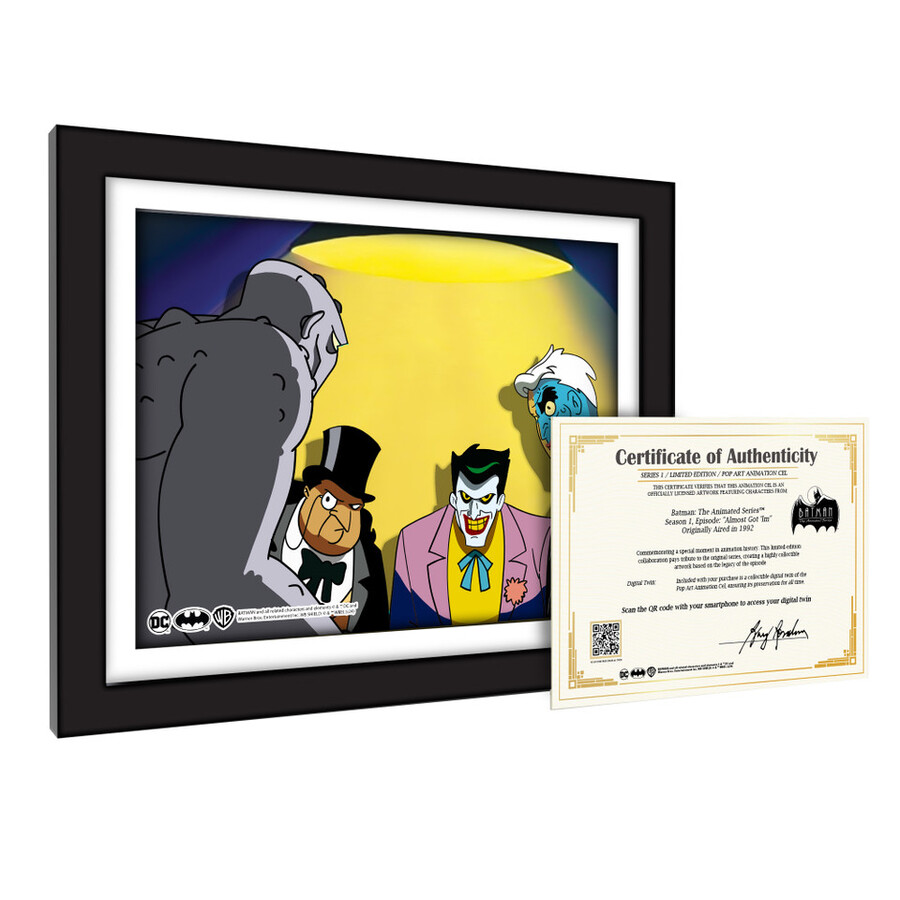 quasi preso 1101 scena cel art di batman animation