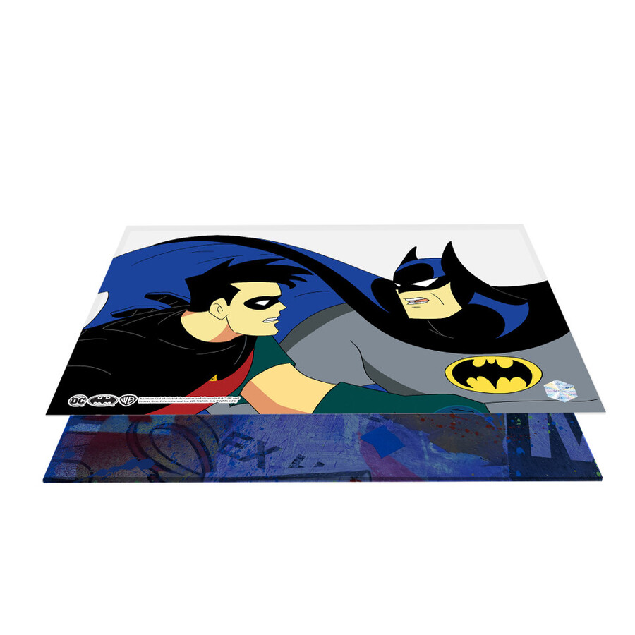 natale con il joker 1109 scena cel art di batman animation