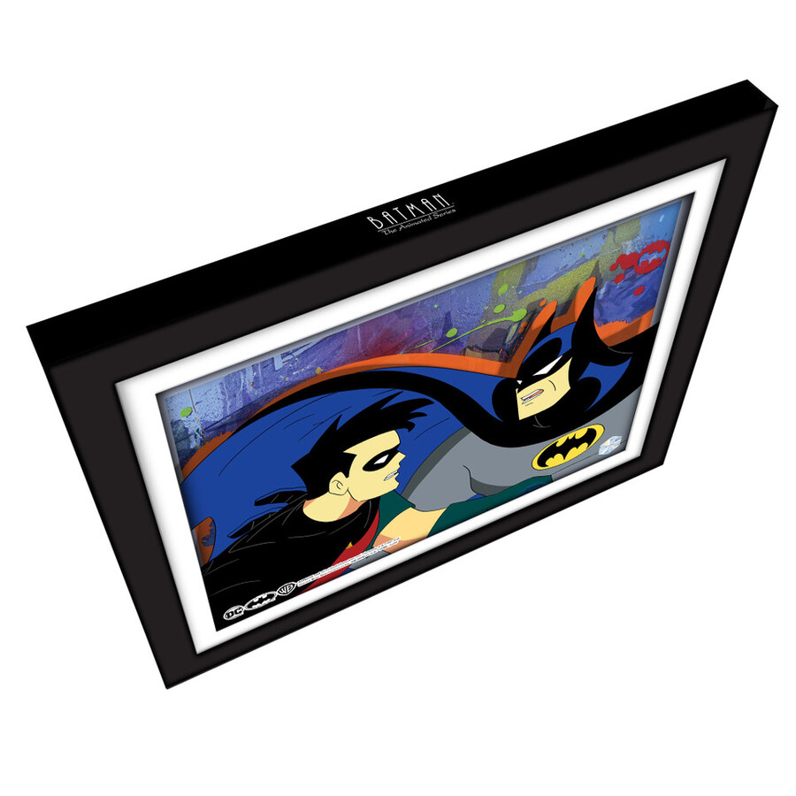 natale con il joker 1109 scena cel art di batman animation