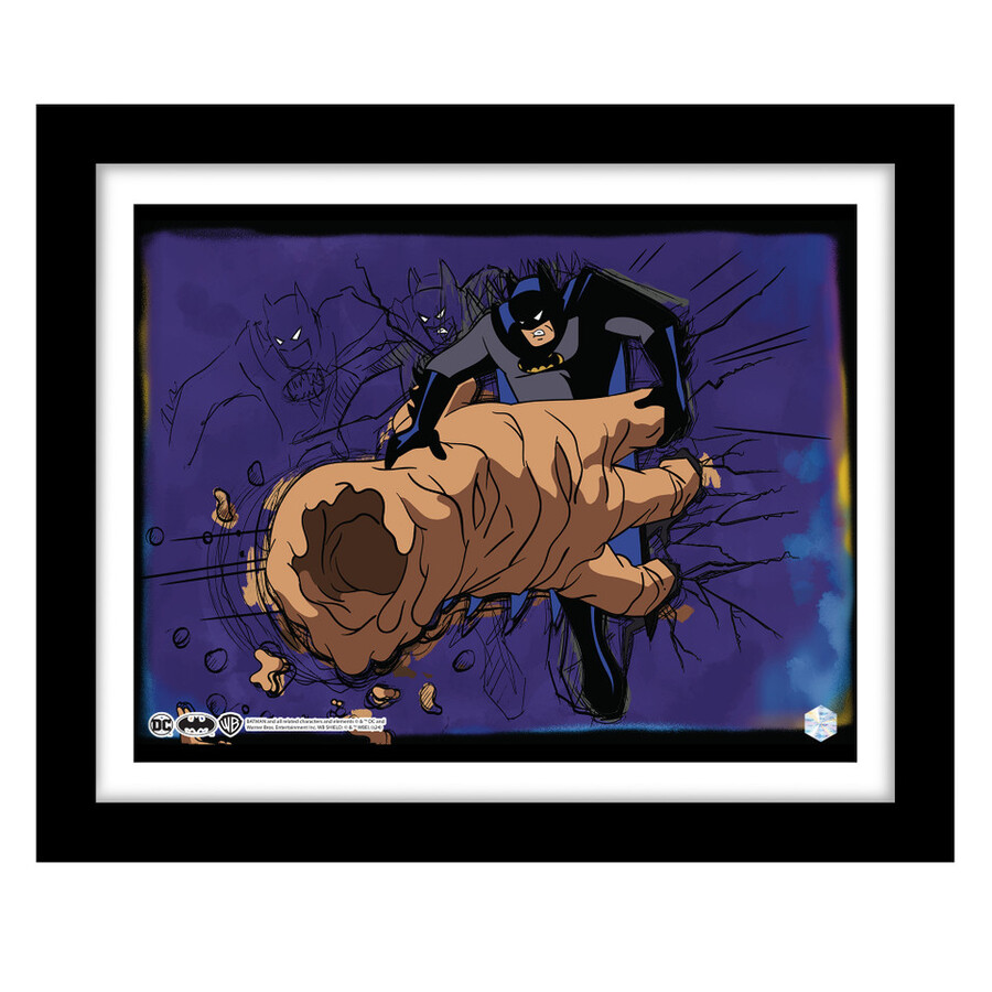 feat of clay parte 2 1104 scena cel art di batman animation