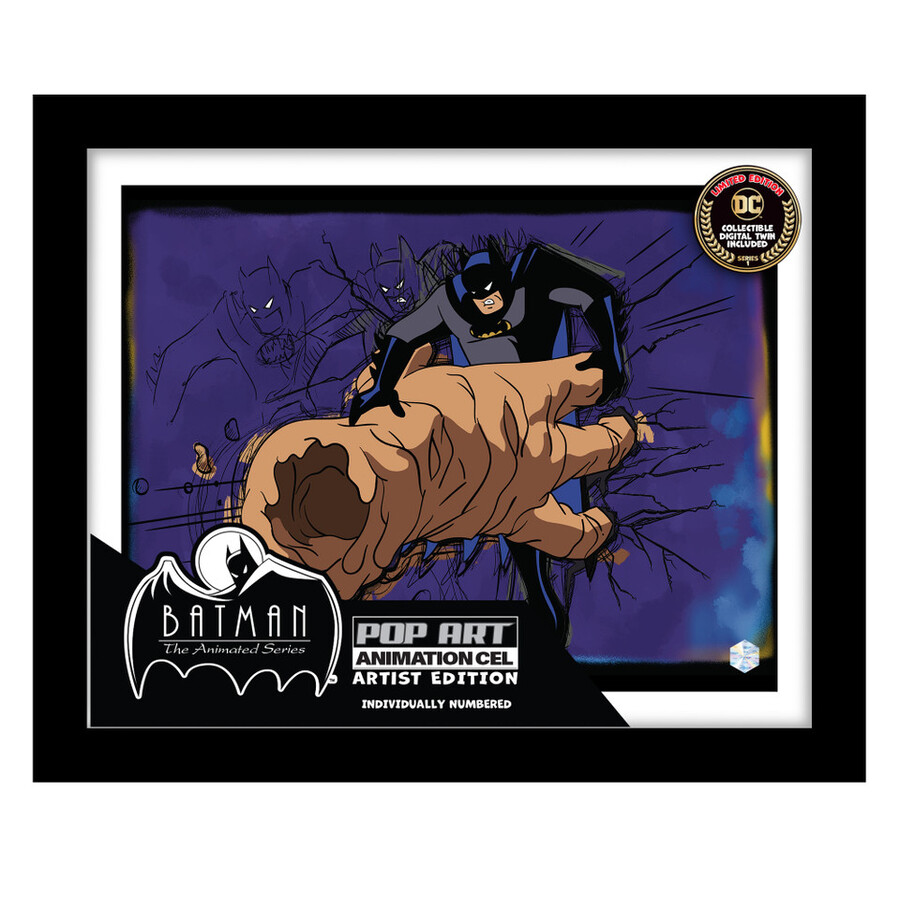 feat of clay parte 2 1104 scena cel art di batman animation