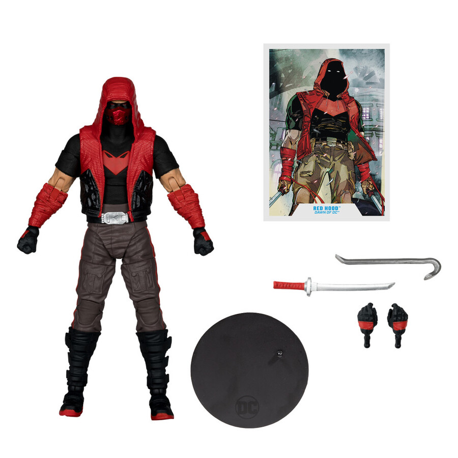 cappuccio rosso alba di dc figura da 7