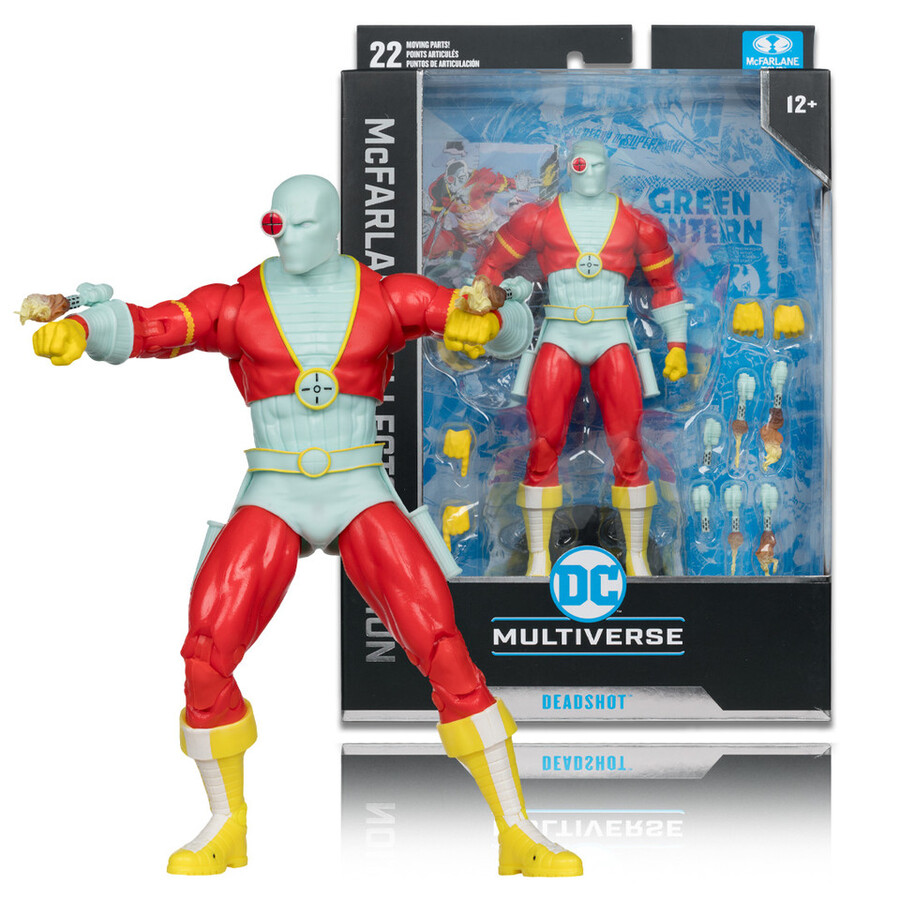 deadshot dc classic mcfarlane collector edition confezione sigillata in fabbrica 6 con chase