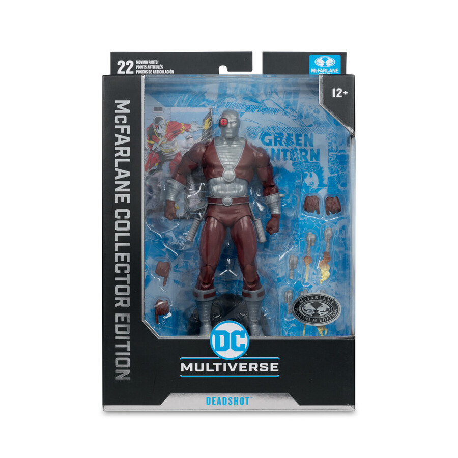 deadshot dc classic mcfarlane collector edition confezione sigillata in fabbrica 6 con chase