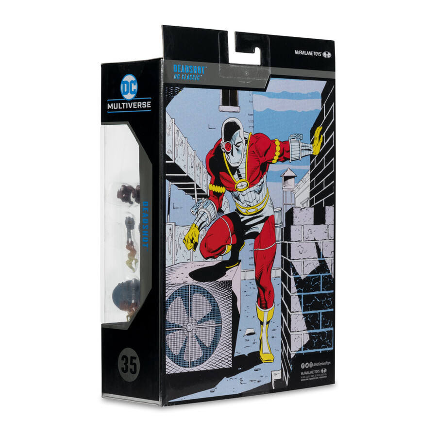 deadshot dc classic mcfarlane collector edition confezione sigillata in fabbrica 6 con chase