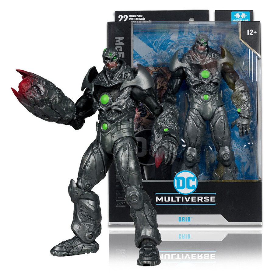 figura da collezione grid forever evil mcfarlane da 7 pollici