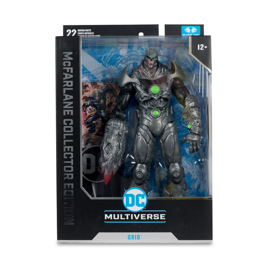 figura da collezione grid forever evil mcfarlane da 7 pollici