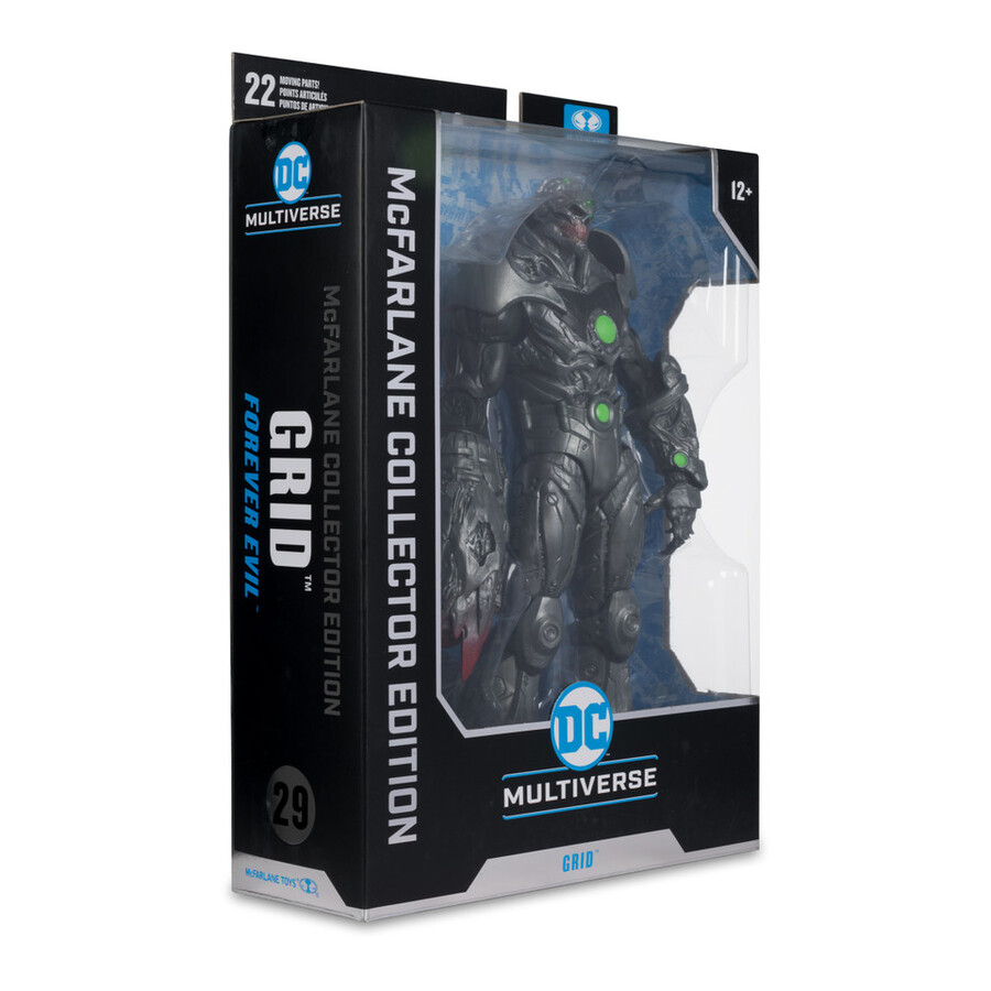 figura da collezione grid forever evil mcfarlane da 7 pollici