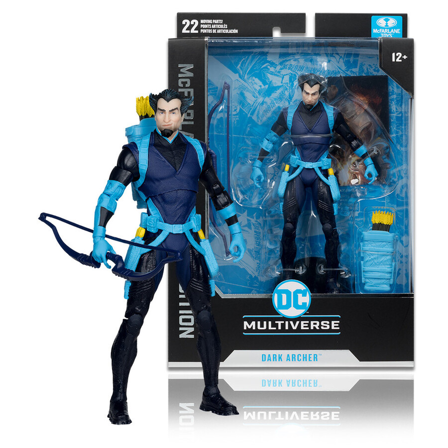 dark archer green arrow mcfarlane collector edition confezione sigillata in fabbrica 6 con chase