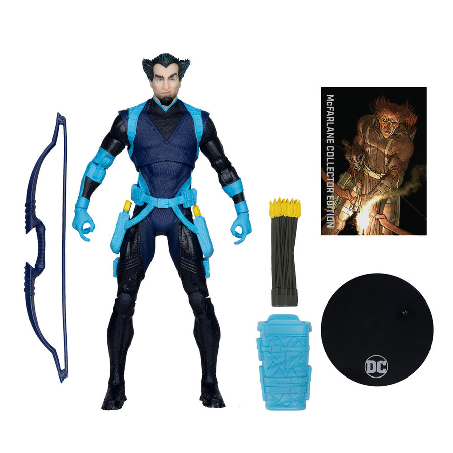 dark archer green arrow mcfarlane collector edition confezione sigillata in fabbrica 6 con chase
