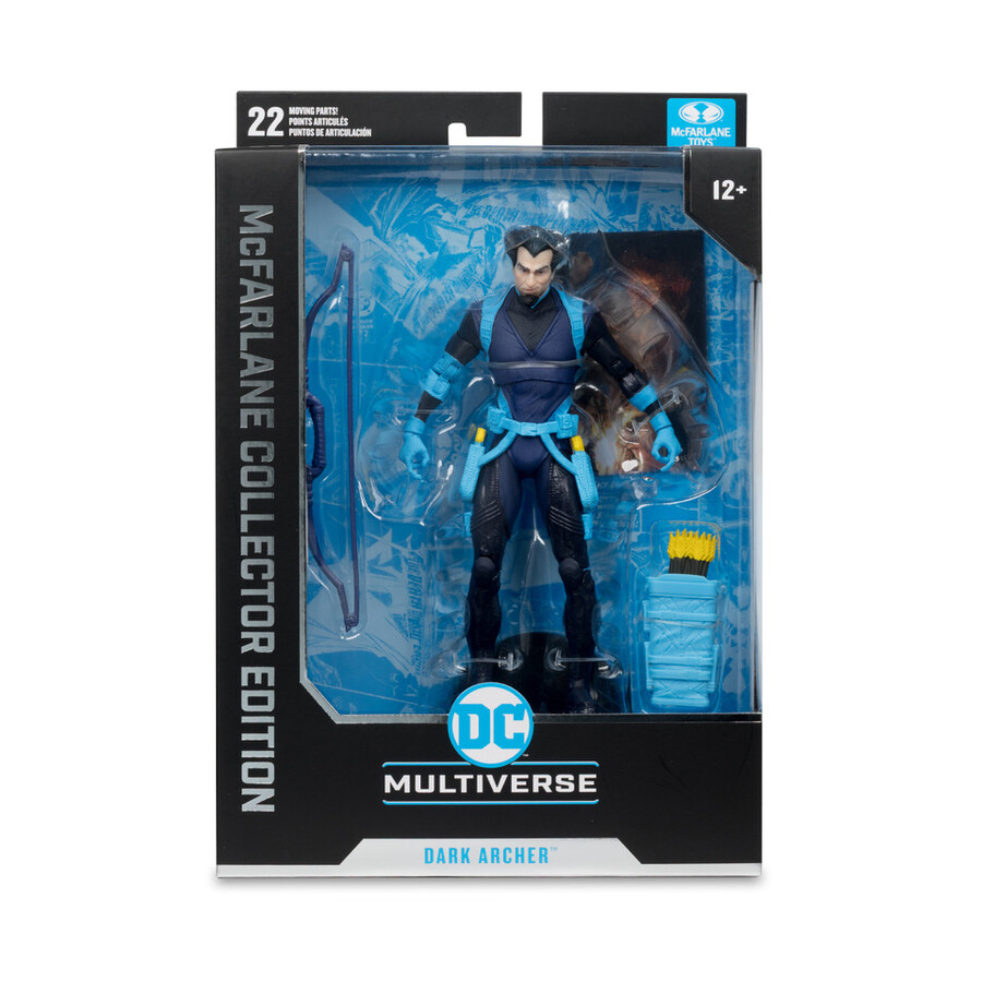 dark archer green arrow mcfarlane collector edition confezione sigillata in fabbrica 6 con chase