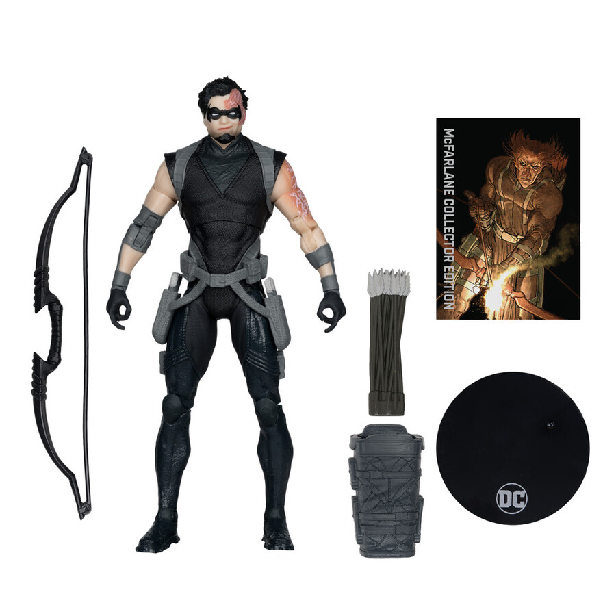 dark archer green arrow mcfarlane collector edition confezione sigillata in fabbrica 6 con chase