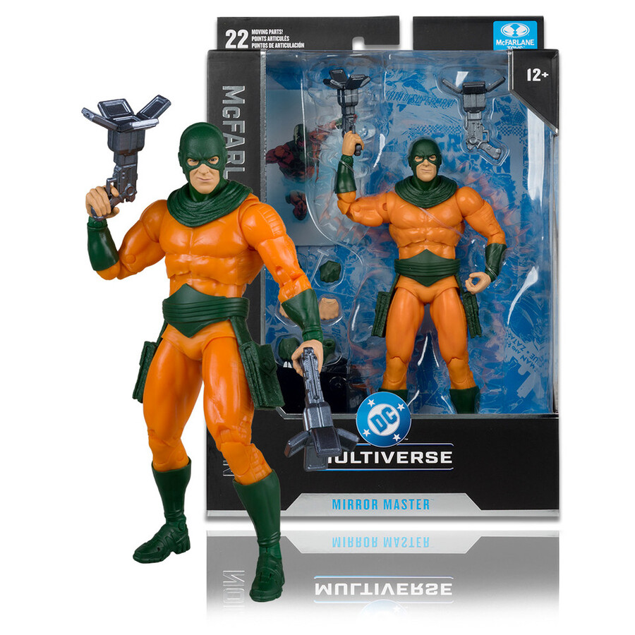 mirror master the flash mcfarlane collectors edition 7 figure