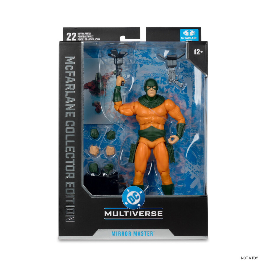 mirror master the flash mcfarlane collectors edition 7 figure