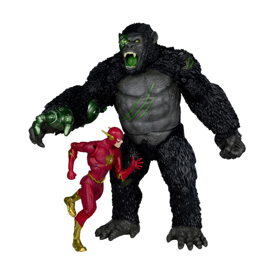 titano contro flash dc multiverse confezione da 2 personaggi da 7 pollici