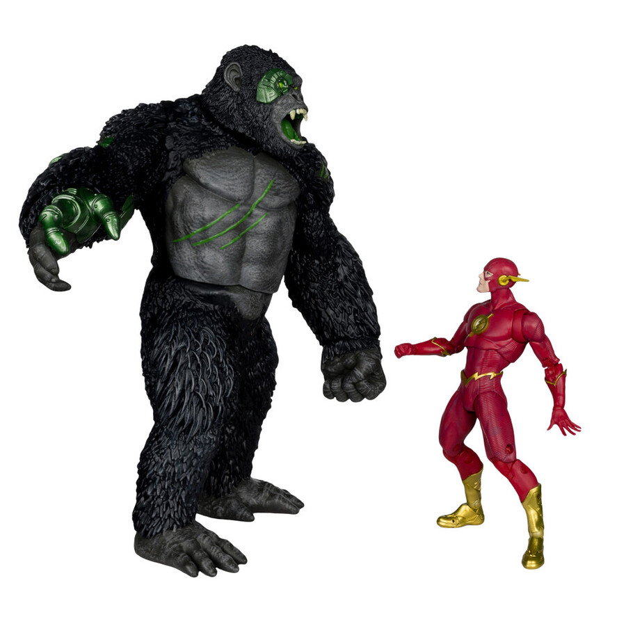 titano contro flash dc multiverse confezione da 2 personaggi da 7 pollici