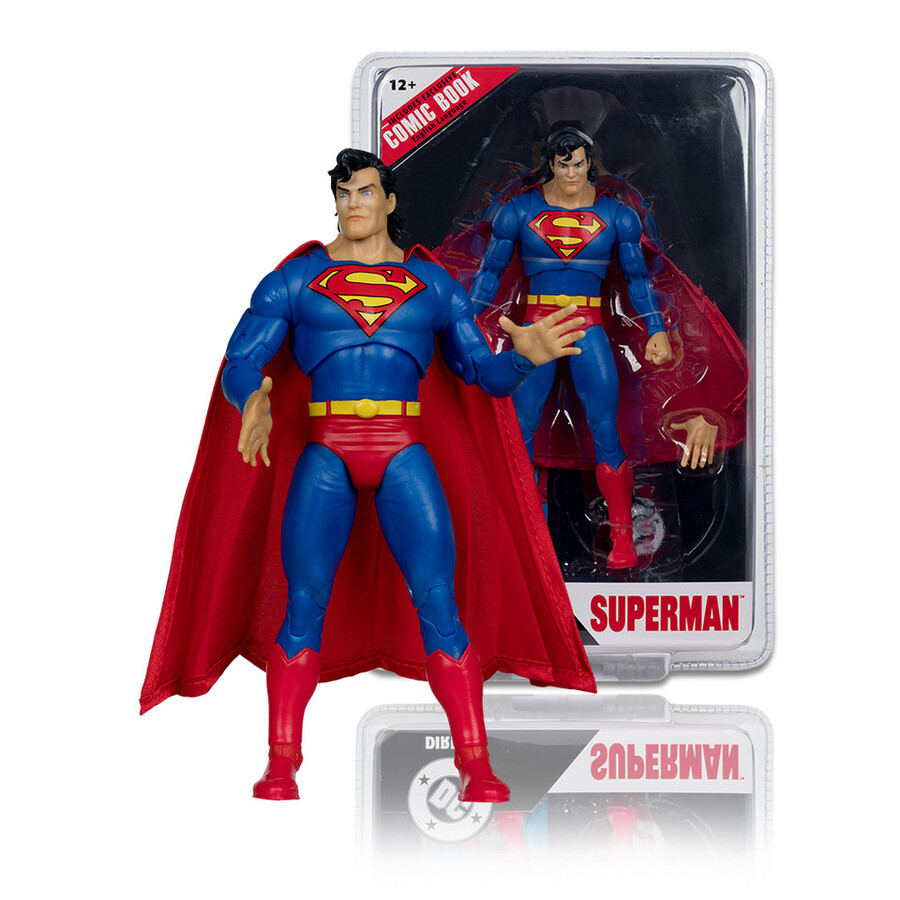 pacchetto perforatore di pagine superman ora zerojoker crisi sulle terre infinite con fumetti 2 figure da 7 pollici