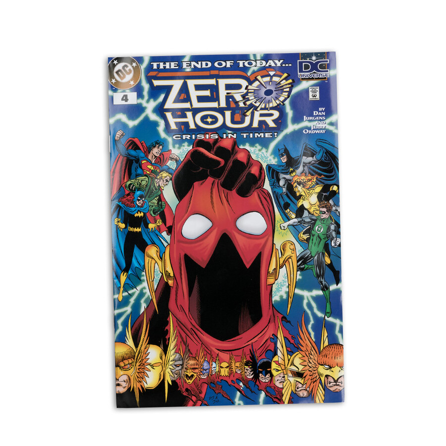 pacchetto perforatore di pagine superman ora zerojoker crisi sulle terre infinite con fumetti 2 figure da 7 pollici