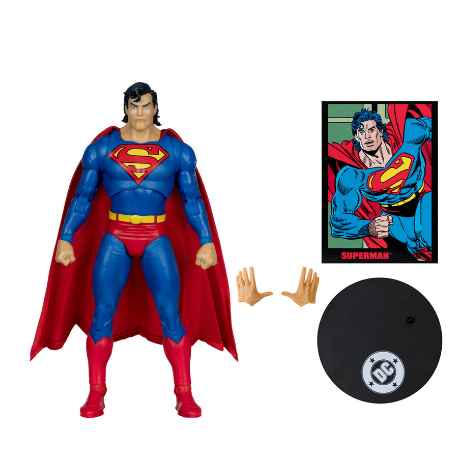 pacchetto perforatore di pagine superman ora zerojoker crisi sulle terre infinite con fumetti 2 figure da 7 pollici