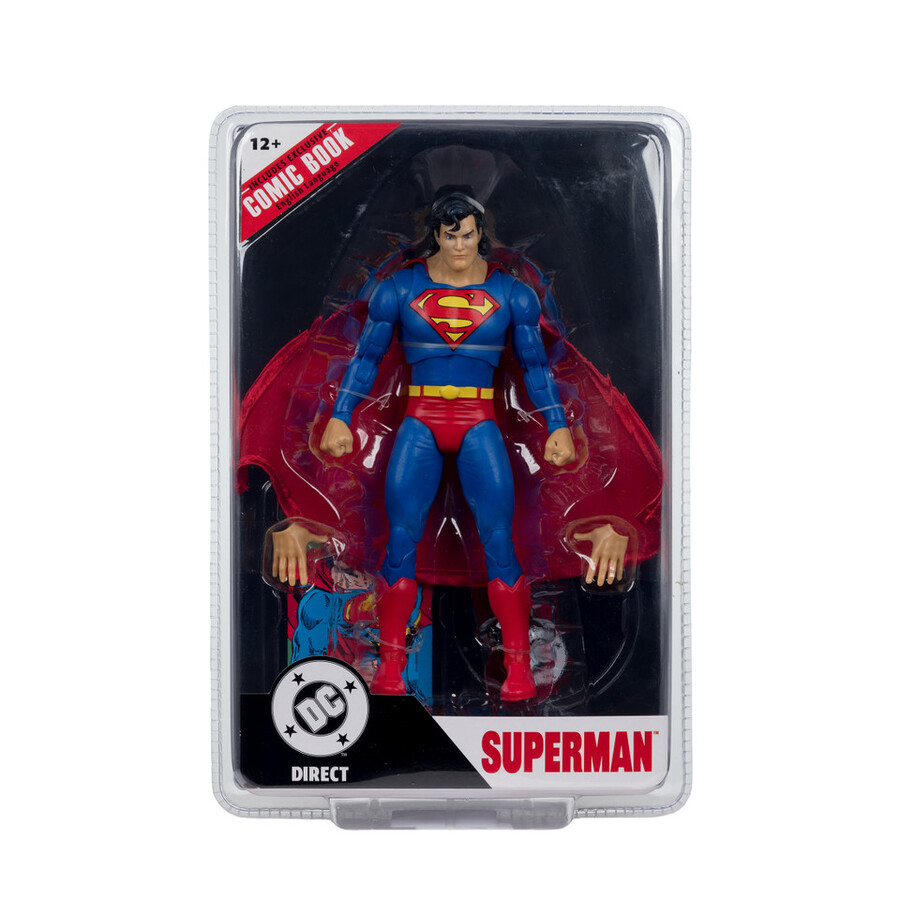 pacchetto perforatore di pagine superman ora zerojoker crisi sulle terre infinite con fumetti 2 figure da 7 pollici