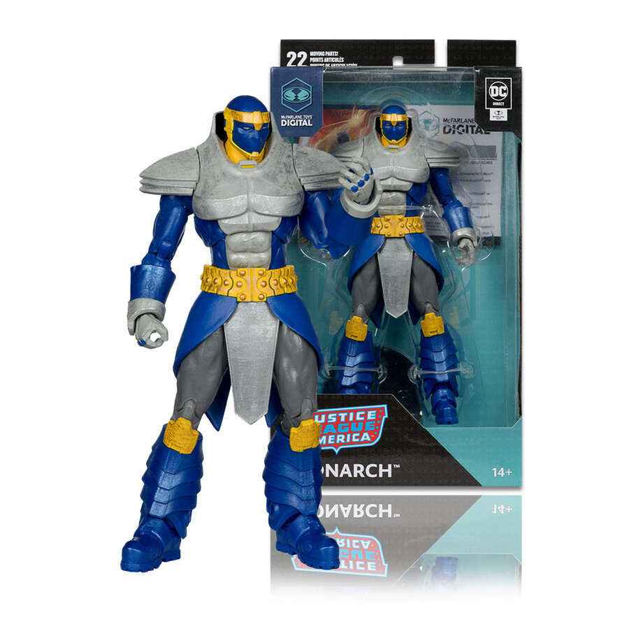monarch dc countdown figura da 7 con mcfarlane toys oggetto da collezione digitale