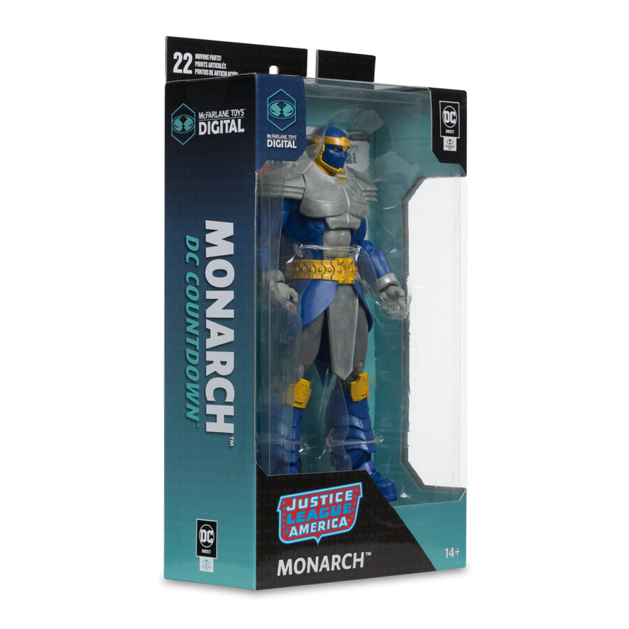 monarch dc countdown figura da 7 con mcfarlane toys oggetto da collezione digitale