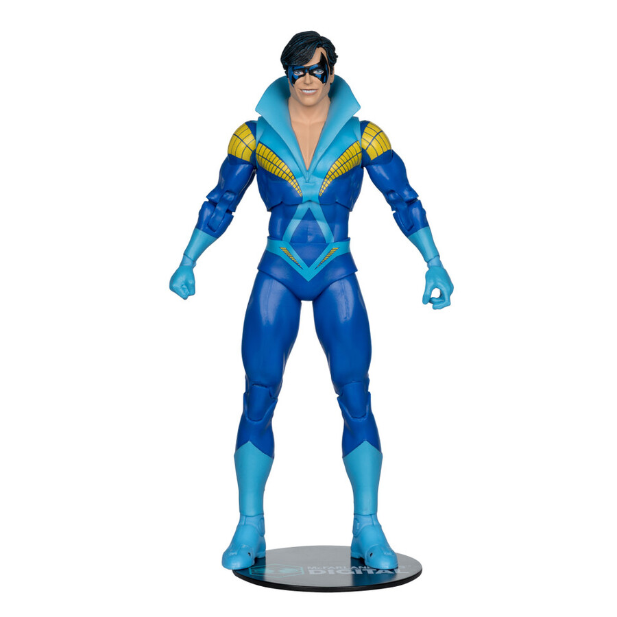 nightwing teen titans figura da 7 con mcfarlane toys oggetto da collezione digitale