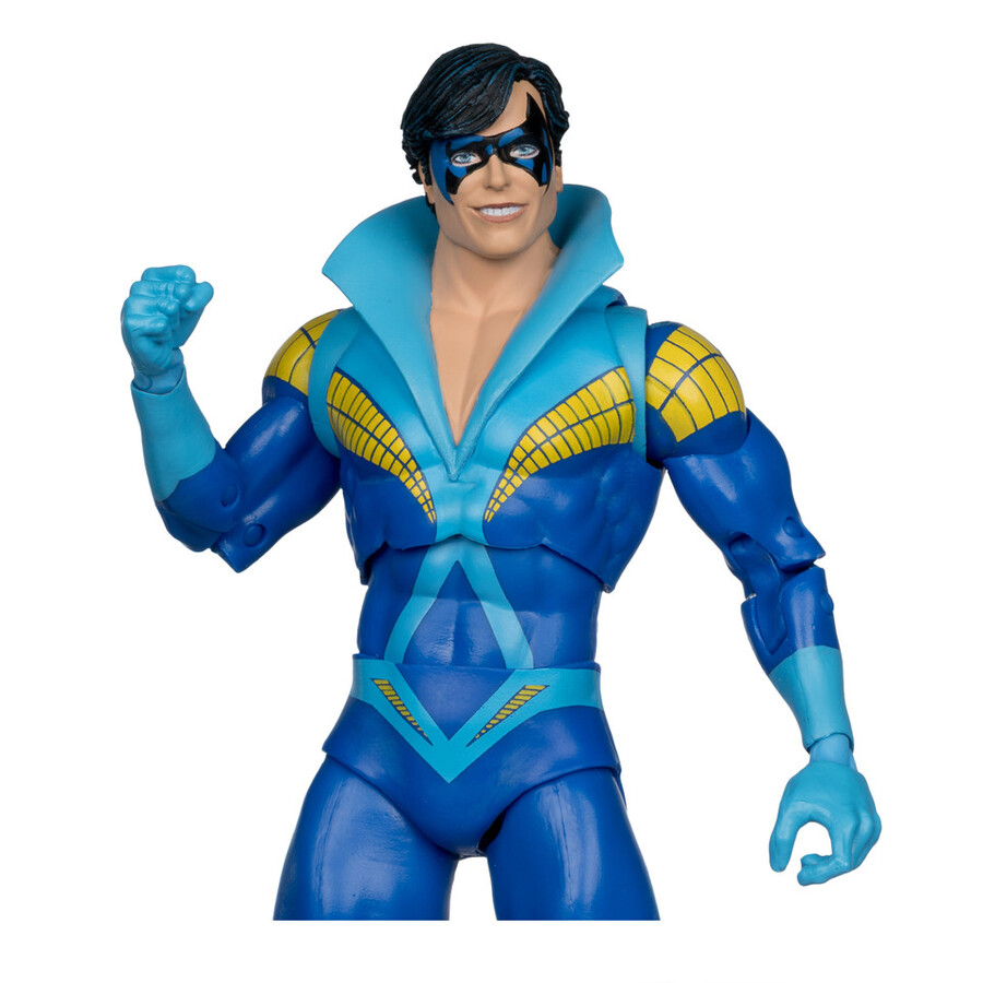 nightwing teen titans figura da 7 con mcfarlane toys oggetto da collezione digitale