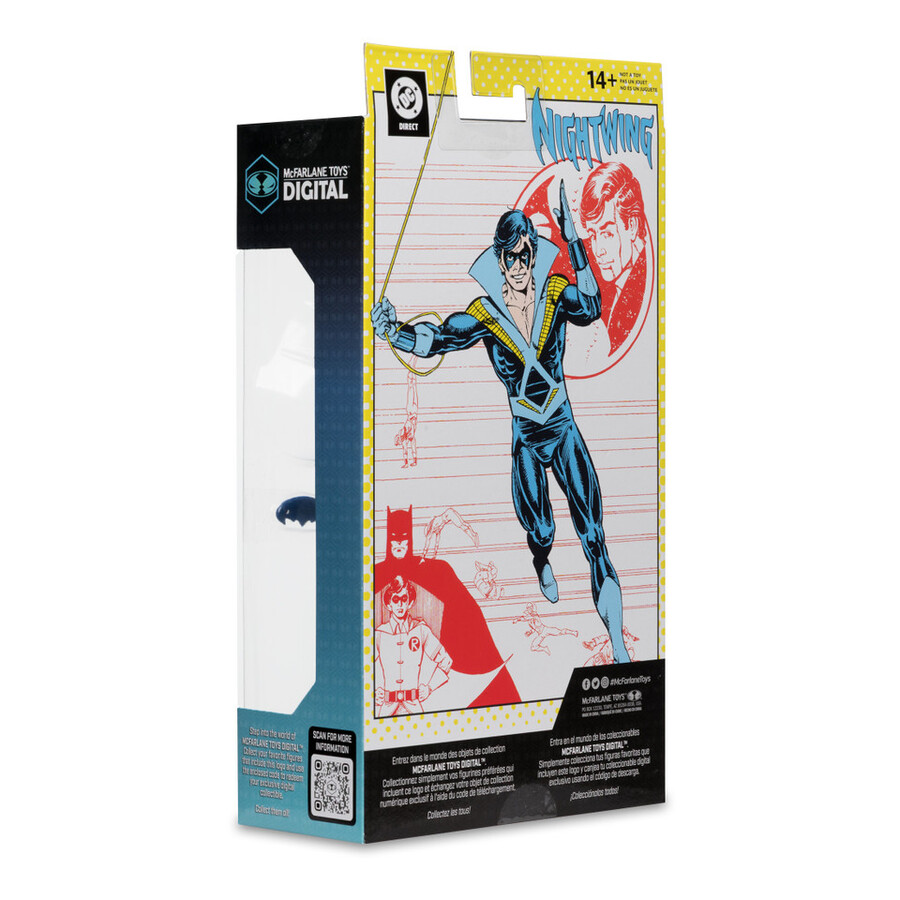nightwing teen titans figura da 7 con mcfarlane toys oggetto da collezione digitale