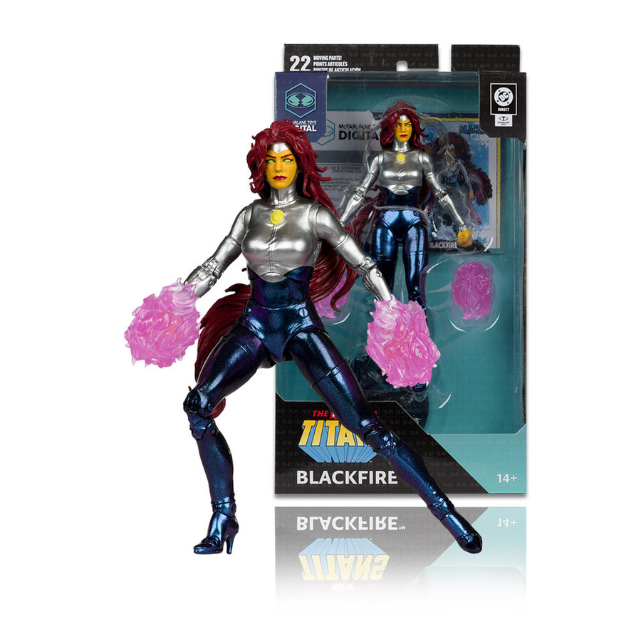 blackfire the new teen titansred tornado dc the bronze agebatgirl dc classic bundle 3 personaggi da 7 con mcfarlane toys digital collectibles