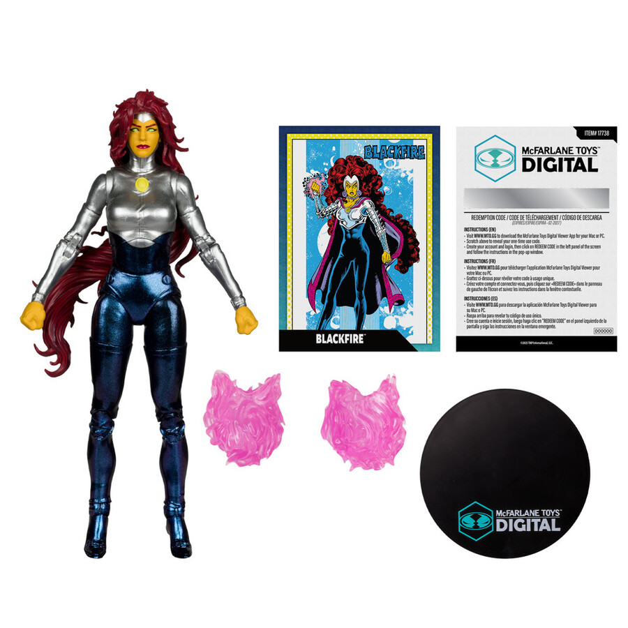 blackfire the new teen titansred tornado dc the bronze agebatgirl dc classic bundle 3 personaggi da 7 con mcfarlane toys digital collectibles