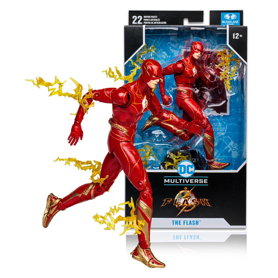 the flash the flash movie figura da 7 pollici