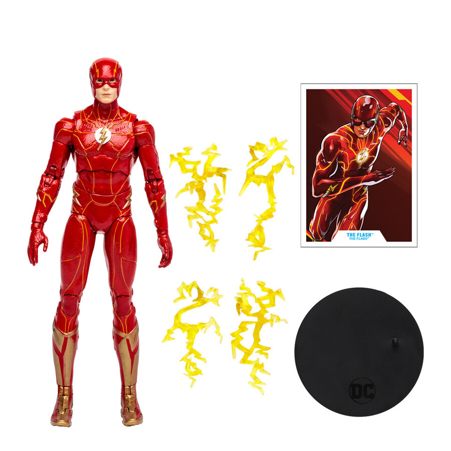 the flash the flash movie figura da 7 pollici