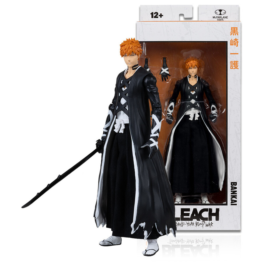 ichigo kurosaki fullbring bankai bleach thousand-year blood war figura da 7 pollici