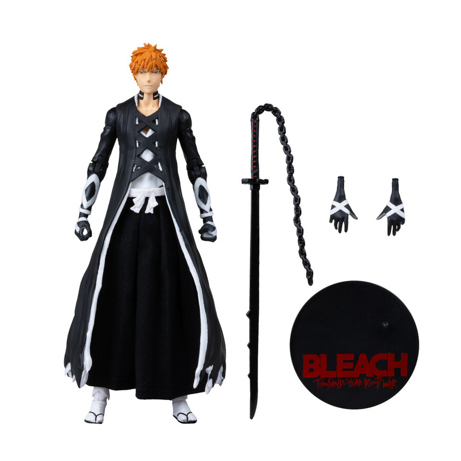 ichigo kurosaki fullbring bankai bleach thousand-year blood war figura da 7 pollici