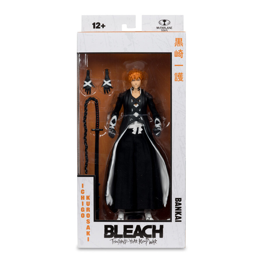 ichigo kurosaki fullbring bankai bleach thousand-year blood war figura da 7 pollici