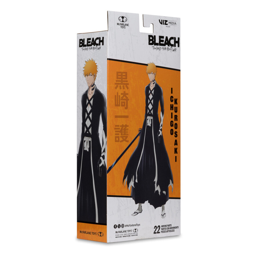 ichigo kurosaki fullbring bankai bleach thousand-year blood war figura da 7 pollici