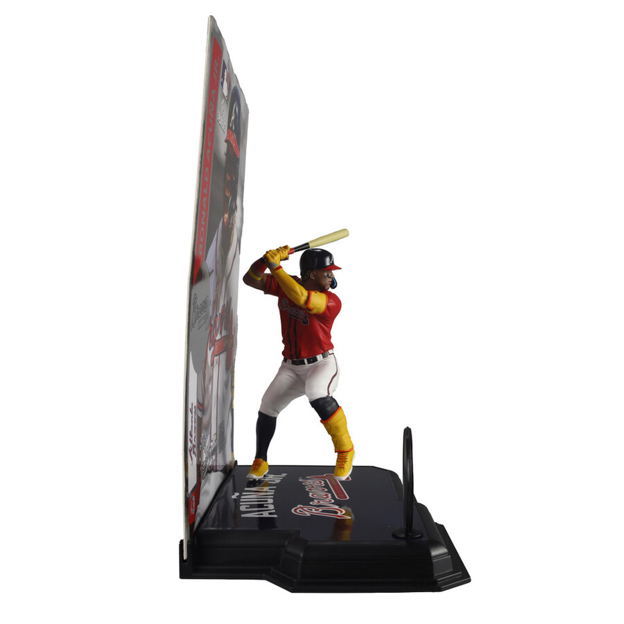 ronald acuna jr. atlanta braves mlb bundle 2 regular e platinum chase 7 figures mcfarlanes sportspicks