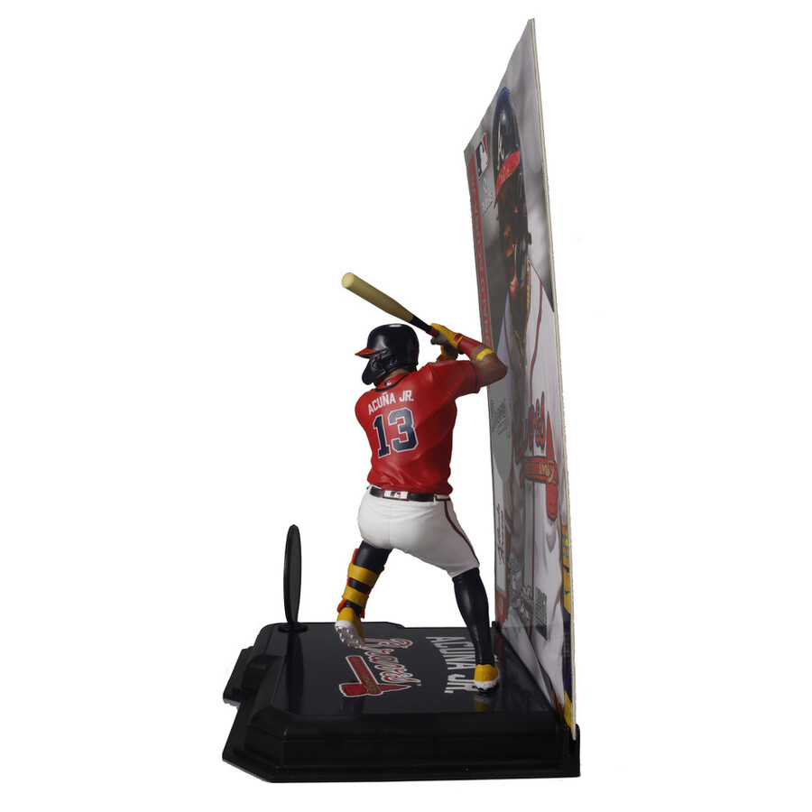 ronald acuna jr. atlanta braves mlb bundle 2 regular e platinum chase 7 figures mcfarlanes sportspicks