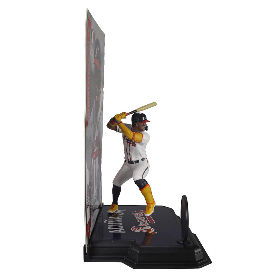 ronald acuna jr. atlanta braves mlb bundle 2 regular e platinum chase 7 figures mcfarlanes sportspicks