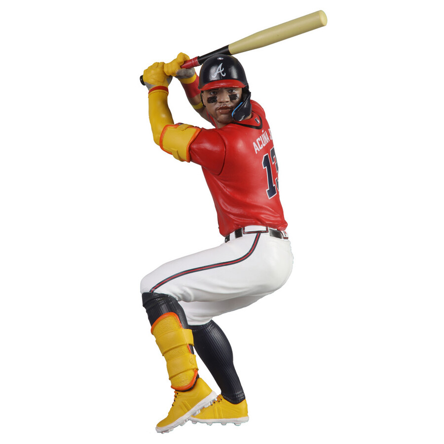 ronald acuna jr. atlanta braves mlb bundle 2 regular e platinum chase 7 figures mcfarlanes sportspicks