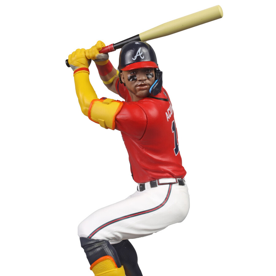 ronald acuna jr. atlanta braves mlb bundle 2 regular e platinum chase 7 figures mcfarlanes sportspicks