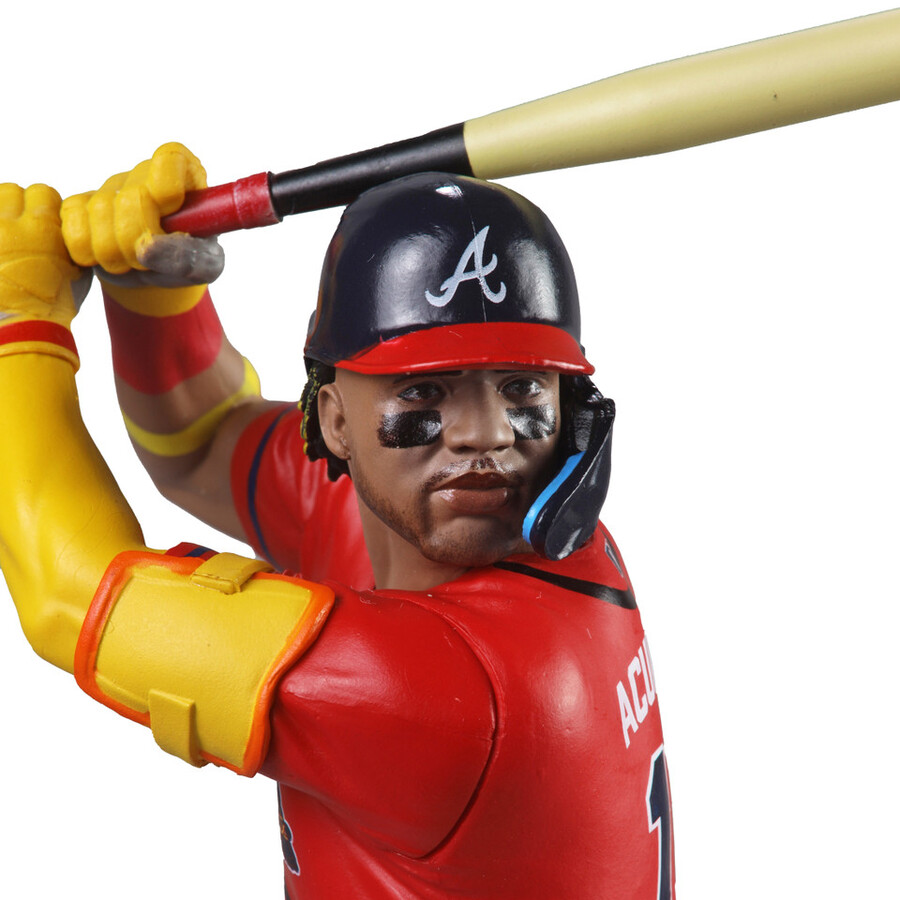 ronald acuna jr. atlanta braves mlb bundle 2 regular e platinum chase 7 figures mcfarlanes sportspicks