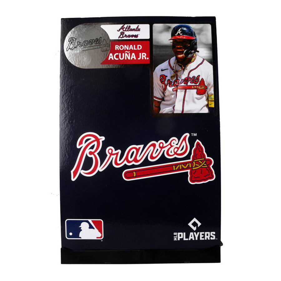 ronald acuna jr. atlanta braves mlb bundle 2 regular e platinum chase 7 figures mcfarlanes sportspicks