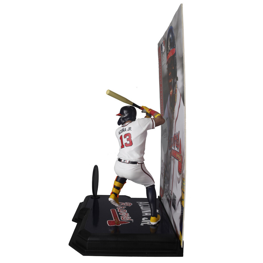 ronald acuna jr. atlanta braves mlb bundle 2 regular e platinum chase 7 figures mcfarlanes sportspicks