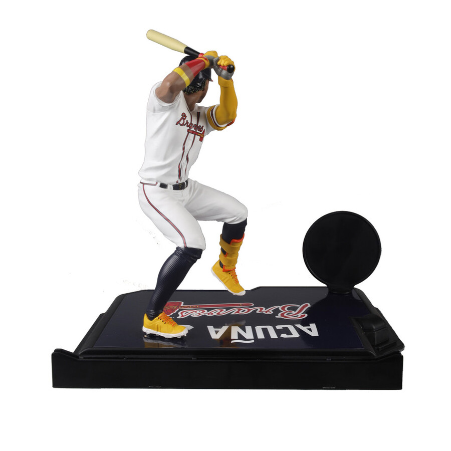 ronald acuna jr. atlanta braves mlb bundle 2 regular e platinum chase 7 figures mcfarlanes sportspicks