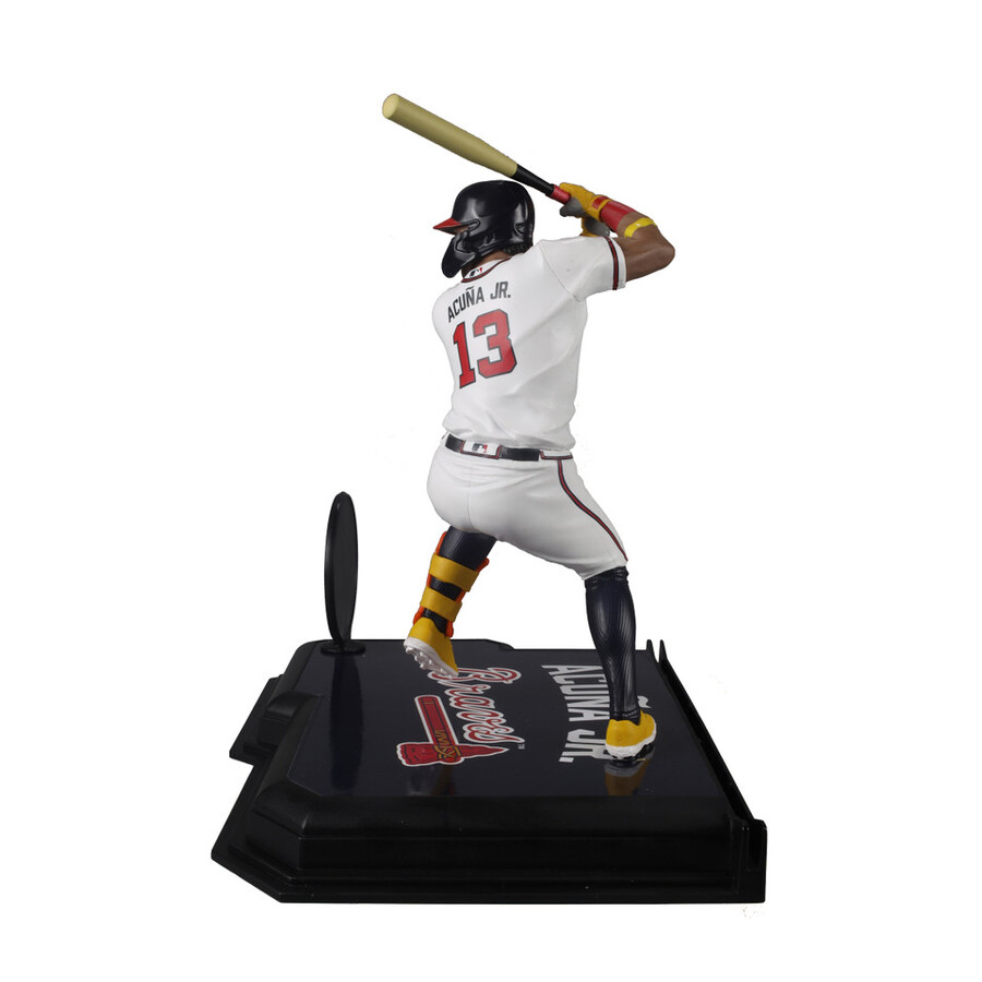 ronald acuna jr. atlanta braves mlb bundle 2 regular e platinum chase 7 figures mcfarlanes sportspicks